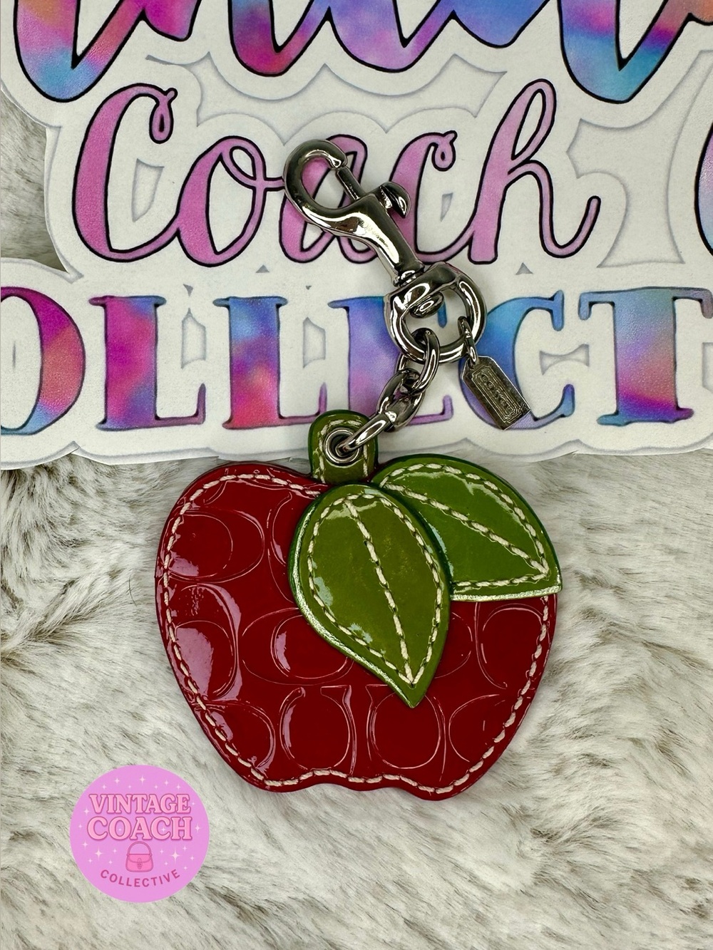 Coach Apple charm